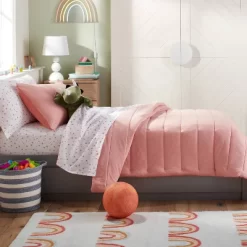 4'x5'6" Printed Rainbow Tufted Kids' Rug - Pillowfort™ 7 4'x5'6" Printed Rainbow Tufted Kids' Rug - Pillowfort™ -Mini Haven Shop GUEST 0ce37860 c023 4d43 b34e c5a205bbb96c