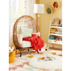 3' Faux Fur Round Kids' Rug White - Pillowfort™ -Mini Haven Shop GUEST 19a1d8a7 a83f 4a58 a225 4c2aa90c6fc4