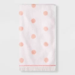 Dot Kids’ Towel Pink With SILVADUR™ Antimicrobial Technology - Pillowfort™ -Mini Haven Shop GUEST 1a8277cf 8bb9 4467 be40 518301186c71