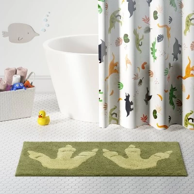 Dinosaur Feet Kids' Bath Rug - Pillowfort™ 1 Dinosaur Feet Kids' Bath Rug - Pillowfort™