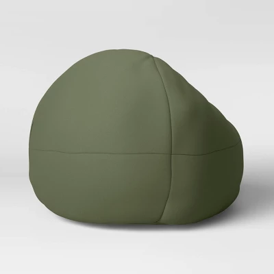 Canvas Kids' Bean Bag Green - Pillowfort™ 3 Canvas Kids' Bean Bag Green - Pillowfort™ - Image 3