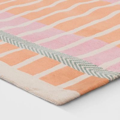 Kids' Rug Pink/Orange - Pillowfort™ 2 Kids' Rug Pink/Orange - Pillowfort™ - Image 2