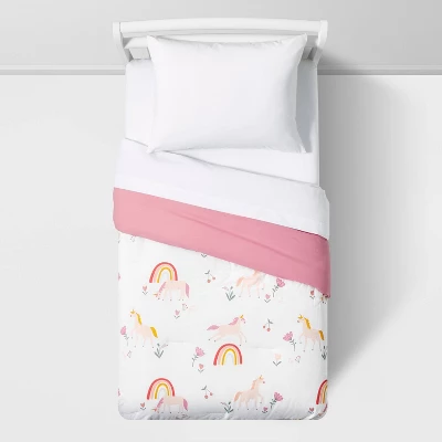 Unicorn Cotton Kids' Comforter Set - Pillowfort™ 4 Unicorn Cotton Kids' Comforter Set - Pillowfort™ - Image 4