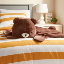 Bear Hooded Kids' Blanket - Pillowfort™