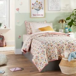 Floral Cotton Reversible Kids' Sham - Pillowfort™ -Mini Haven Shop GUEST 3d327d9a 0e2b 4ea4 bfef 9910f1d6a03b