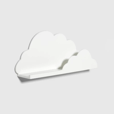Cloud Decorative Wall Kids' Shelf White - Pillowfort™ 2 Cloud Decorative Wall Kids' Shelf White - Pillowfort™ - Image 2