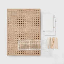 Modular Organization System Kids' Pegboard Brown - Pillowfort™ -Mini Haven Shop GUEST 461bec47 1579 4f69 8495 0ba899c85869