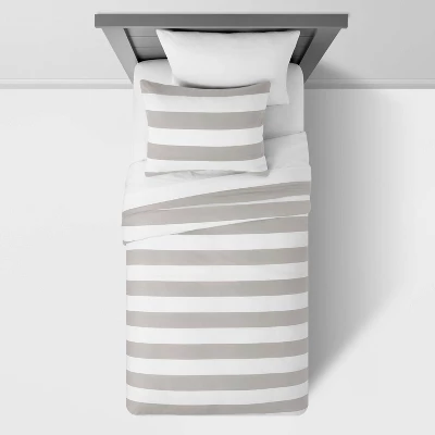 Rugby Striped Kids' Duvet Cover - Pillowfort™ 2 Rugby Striped Kids' Duvet Cover - Pillowfort™ - Image 2