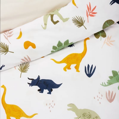 Dinosaur Kids' Duvet Cover - Pillowfort™ 1 Dinosaur Kids' Duvet Cover - Pillowfort™