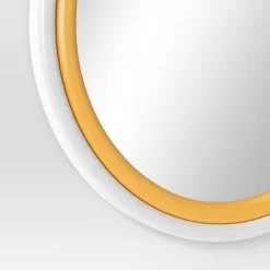 Two Tone Layered Circle Kids' Mirror White - Pillowfort™ -Mini Haven Shop GUEST 56ea0611 31b9 4ab5 9f0d fd1a02fd9d72