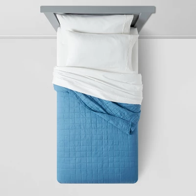 Value Kids' Quilt Bergen Blue - Pillowfort™ 2 Value Kids' Quilt Bergen Blue - Pillowfort™ - Image 2