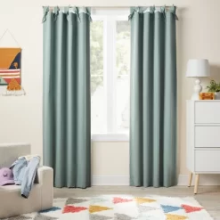 Blackout Tie Top Embellished Kids' Panel With Ties - Pillowfort™