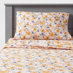Vintage Floral Print Cotton Kids' Sheet Set - Pillowfort™ -Mini Haven Shop GUEST 6d20106b bca3 4f6d a563 3234b9188927