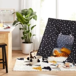 Kids' Coiled Rope Basket With Tassels - Pillowfort™