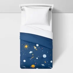 Space Cotton Kids' Comforter Set Navy - Pillowfort™ 7 Space Cotton Kids' Comforter Set Navy - Pillowfort™ -Mini Haven Shop GUEST 6e7cd98e 7a35 4efc bb11 21aa72a97033 1