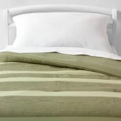 Toddler Waffle Striped Kids' Comforter - Pillowfort™ -Mini Haven Shop GUEST 850036d3 530b 429d 8899 ec0bce5f8a3d