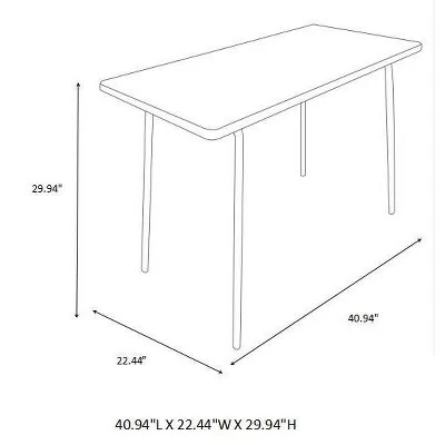 Metal Kids' Desk - Pillowfort™ 4 Metal Kids' Desk - Pillowfort™ - Image 4