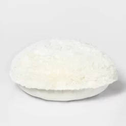 Faux Fur Floor Kids' Pillow Cream - Pillowfort™