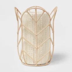 Rattan Tulip Cylinder Bedside Kids' Lamp - Pillowfort™ 7 Rattan Tulip Cylinder Bedside Kids' Lamp - Pillowfort™ -Mini Haven Shop GUEST a6a32faa 8bb7 4ba8 ae24 f9245a588589