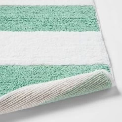 Rugby Striped Kids' Bath Rug Teal - Pillowfort™ 5 Rugby Striped Kids' Bath Rug Teal - Pillowfort™ -Mini Haven Shop GUEST a9e6f774 c7ac 4f9b be70 54eb06fa0893