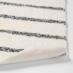 Striped Kids' Bath Rug Black & White - Pillowfort™ -Mini Haven Shop GUEST b7e68b59 fda0 431a b382 03b44abbf386