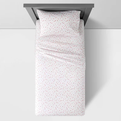 Stars Cotton Kids' Sheet Set Yellow/White - Pillowfort™ 2 Stars Cotton Kids' Sheet Set Yellow/White - Pillowfort™ - Image 2