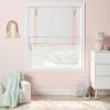36" X 64" Blackout Roman Kids' Shade Pink With Striped - Pillowfort™