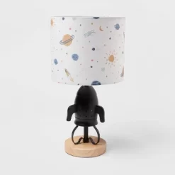 Spaceship Figural Kids' Table Lamp Black - Pillowfort™ 8 Spaceship Figural Kids' Table Lamp Black - Pillowfort™ -Mini Haven Shop GUEST c37d4d3d 655c 4fe9 b3e8 5cfa6e05c0ef
