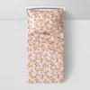 Toddler Vintage Floral Print Cotton Kids' Sheet Set - Pillowfort™