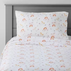 Unicorn Cotton Kids' Sheet Set - Pillowfort™ -Mini Haven Shop GUEST cad551e2 006e 4686 a716 d5d65a113198