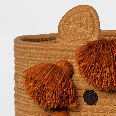 Lion Kids' Coiled Rope Basket - Pillowfort™ 2 Lion Kids' Coiled Rope Basket - Pillowfort™ - Image 2