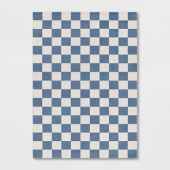 Area Kids' Rug Checker Blue - Pillowfort™ -Mini Haven Shop GUEST d2e2f29b 28fe 4538 bb19 6c3e0af9e11b
