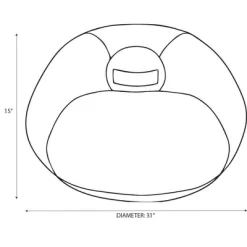 Fuzzy Fur Kids’ Bean Bag - Pillowfort™ -Mini Haven Shop GUEST d6c9190f e60e 4413 9358 af1a54732d28 3