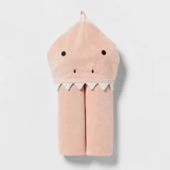 25"x50" Pink Dinosaur Kids' Hooded Towel - Pillowfort™ -Mini Haven Shop GUEST d70adad8 d1e0 4846 8609 572fb4c40806