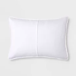 Chambray Striped Kids' Sham - Pillowfort™ -Mini Haven Shop GUEST d7e7ef91 dab5 4718 a641 e1902185e27c