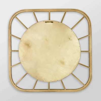 Bamboo Square Kids' Mirror - Pillowfort™ 3 Bamboo Square Kids' Mirror - Pillowfort™ - Image 3