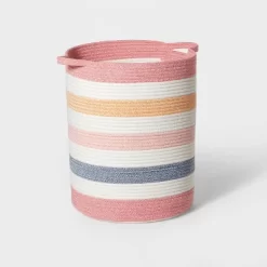 Striped Coiled Rope Kids' Storage Bin - Pillowfort™ -Mini Haven Shop GUEST eaec7bab 4cac 406d 83bf c814e15226a9