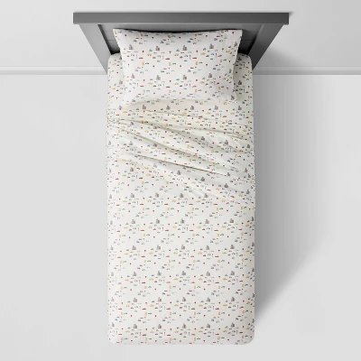 City Cars Cotton Kids' Sheet Set - Pillowfort™ 2 City Cars Cotton Kids' Sheet Set - Pillowfort™ - Image 2