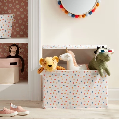 Large Rectangular Kids' Fabric Kids' Storage Bin - Pillowfort™ 1 Large Rectangular Kids' Fabric Kids' Storage Bin - Pillowfort™