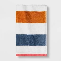 Striped Kids’ Towel With SILVADUR™ Antimicrobial Technology - Pillowfort™ -Mini Haven Shop GUEST f163fe6d 5e01 4c30 b69b 567516b22dde